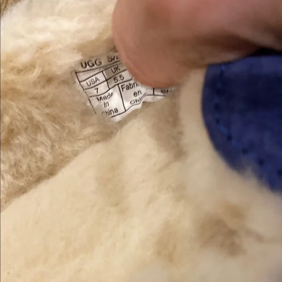 UGG Blue Slip-On Loafers - Picture 4 of 4